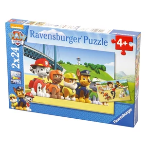 Puzzle 2x24 db - Mancs őrjárat hősök -09064-