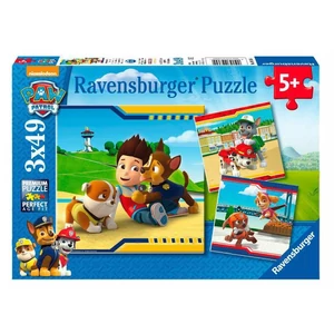 Puzzle 3x49 db - Mancs őrjárat 09369