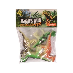 DINOszaurusz 4 darabos készlet zacskóban