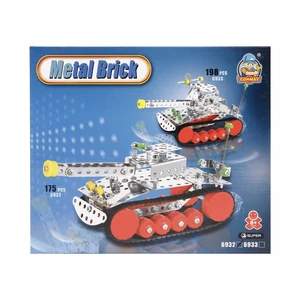 Tank 175 darabos fém építőjáték - 0908K239 -