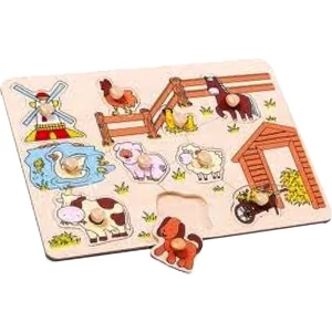 Tanya 9 darabos fa puzzle