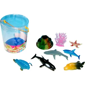 Tengeri állatok 8-18 cm, 6 db + 2 db kiegészítő H
