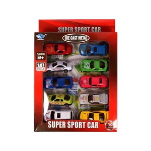 Fém sportautó készlet