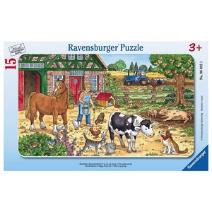 Puzzle 15 db - Tanyasi élet -060351-