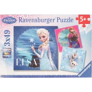 Puzzle 3x49 db - Jégvarázs 092696