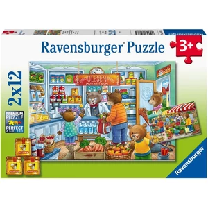 Puzzle 2x12 db - A boltban 05075