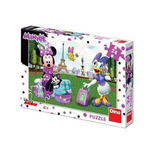 Puzzle 24 db - Minnie Párizsban -351561-