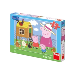 Puzzle 24 db - Peppa malac -351615-