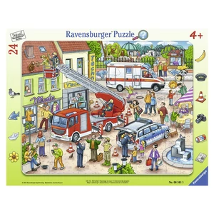 Puzzle 24 db - Állatmentés -06581-