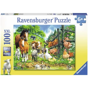 Puzzle 100 db - Állati buli -10689-