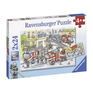 Puzzle 2x24 db - Tűzoltók 07813