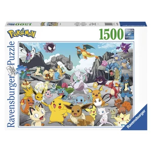 Puzzle 1500 db - Klasszikus Pokémon 16783