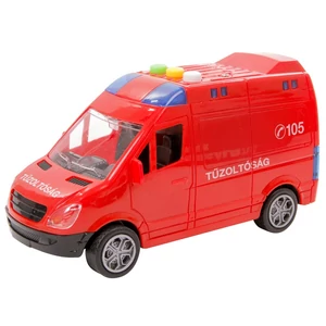 Lendkerekes magyar tűzoltó autó 14cm 1712A132