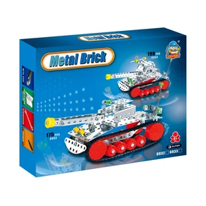 Tank 198 darabos fém építőjáték - 310300269 -