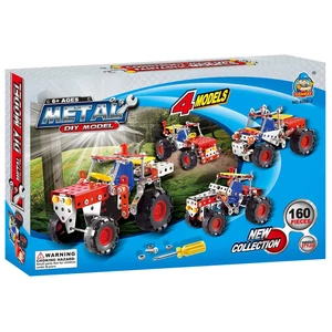 Fémépítő 4in1 - 160 db - munkagépek 310300543