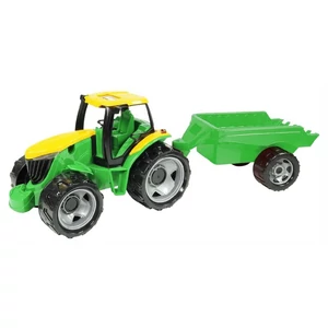 Óriás Traktor utánfutóval
