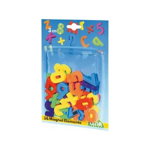 Mágneses nagybetűk 36 db, 3 cm 65744