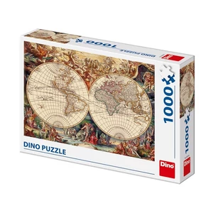 Puzzle 1000 db - Történelmi világtérkép