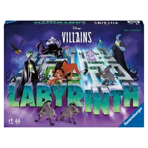 Disney Gazemberek Labirintus -Társasjáték