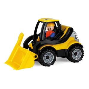 Műanyag földmunkagép, 21 cm, sofőrrel