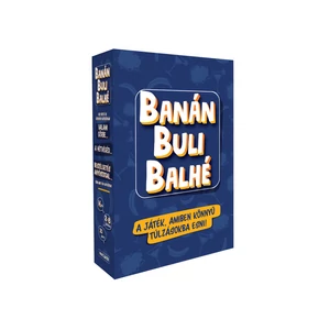 Banán, buli, balhé - party társasjáték