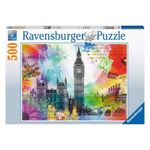 Ravensburger Puzzle 500 db - Üdvözlet Londonból