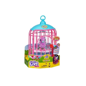 Little Live Pets papagáj - Polly Pearl kalitkában