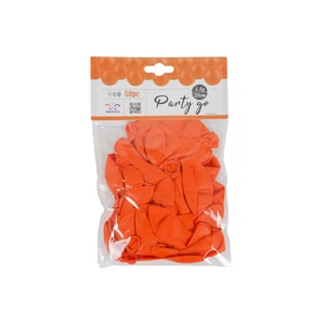 Lufi 25cm narancssárga 50db/csomag