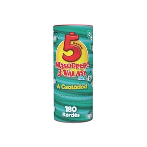 5 másodperc 3 válasz mini - családi társasjáték