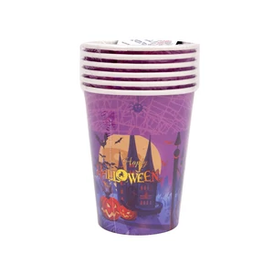 Halloween papír pohár 250 ml 6 db