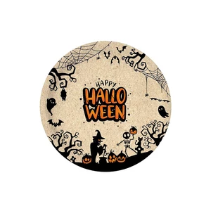 Halloween mintás tányér 23 cm-es 6 db/cs