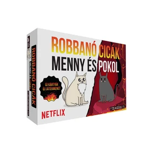 Robbanó cicák    Menny és pokol! Kártyajáték