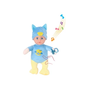 Zenélő altató baba cumival, 25 cm