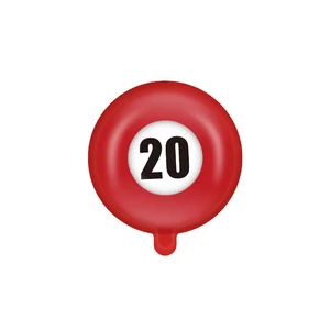 Héliumos fólia számos 20-as 45 cm