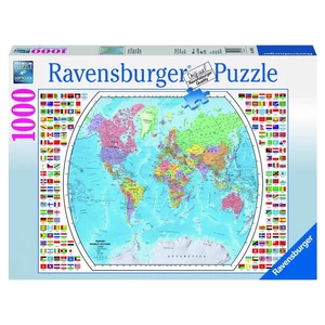 Ravensburger Politikai világtérkép 1000 db puzzle