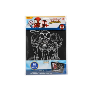Képkarcoló 26x19, 5 cm - Spidey, 2 db