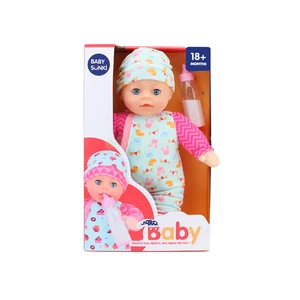 Beszélő baba rugdalózóban, 30 cm