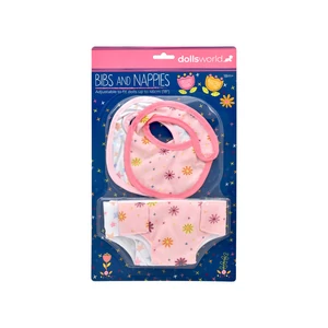 2 db textil pelenka és 2 db előke