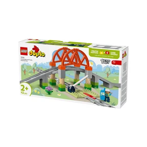 LEGO DUPLO Town 10426 Vasúti híd és sínek kiegészítő szett
