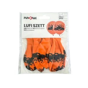 Halloween latex lufi 5db, 30 cm