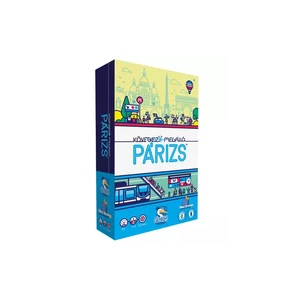 Következő megálló: Párizs + Sportok társasjáték