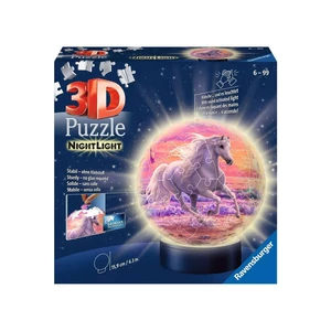 Puzzle 3D 72 db - Lovak a parton