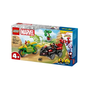 LEGO Spidey 11198 Spin és electro: üldözés a dinójárművel