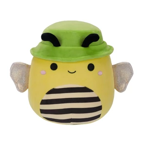 Squishmallows 20 cm - Sunny a sárga méhecske,  zöld sapkával