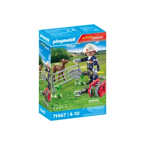 Playmobil: Tűzoltó állatmentés közben