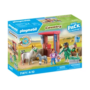 Playmobil: Állatorvos szamarakkal