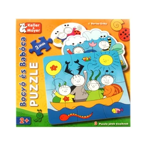 Bogyó és Babóca 2-4-6 darabos puzzle