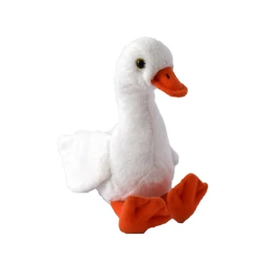 Liba plüssfigura - fehér, 15 cm