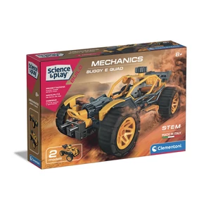 Clementoni: Tudomány és Játék - Buggy és Quad építőkészlet