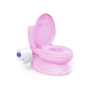 Wc alakú bili öblítés hanggal rózsaszín